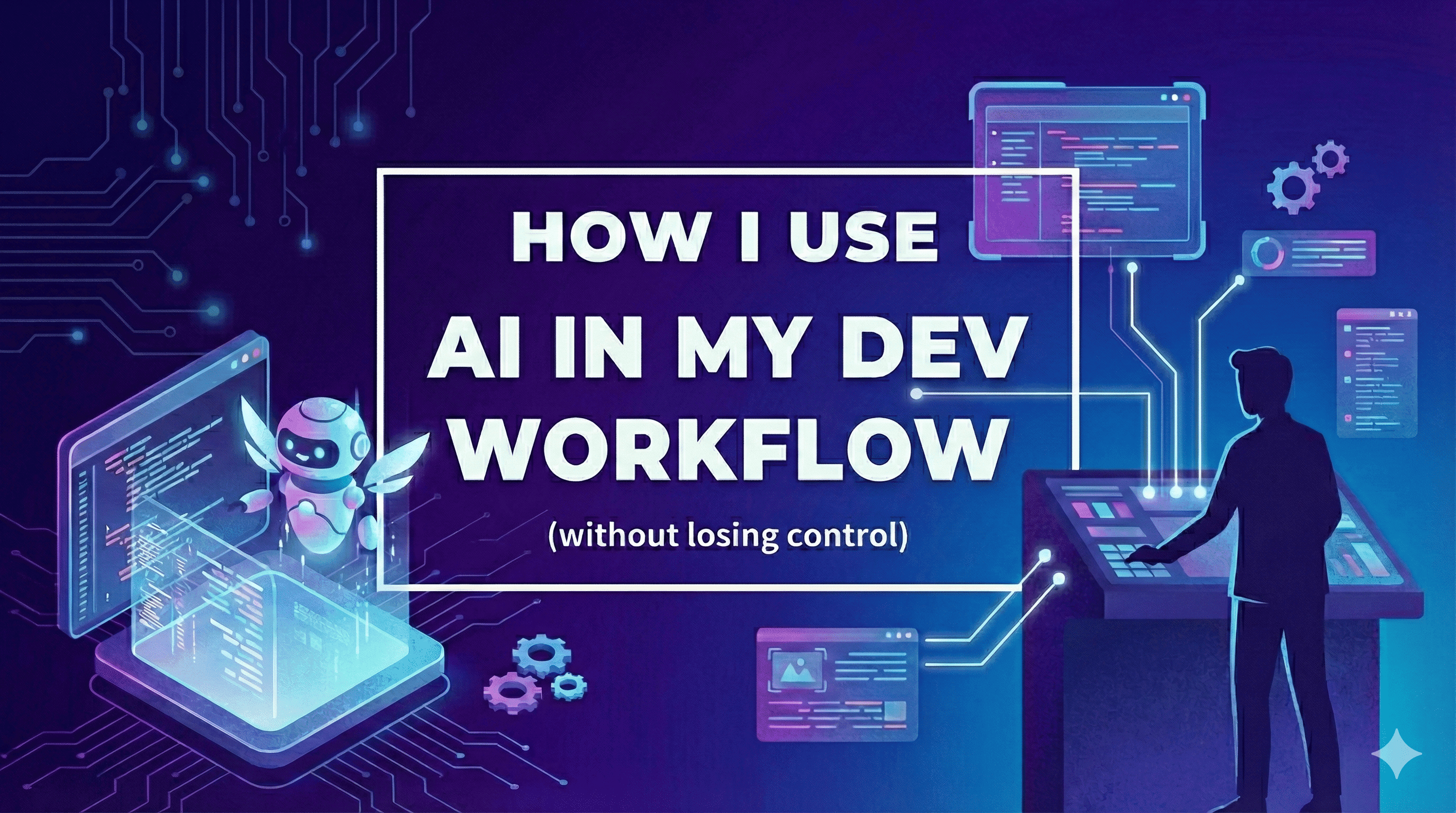 How I use AI in my Dev Workflow (without losing control)